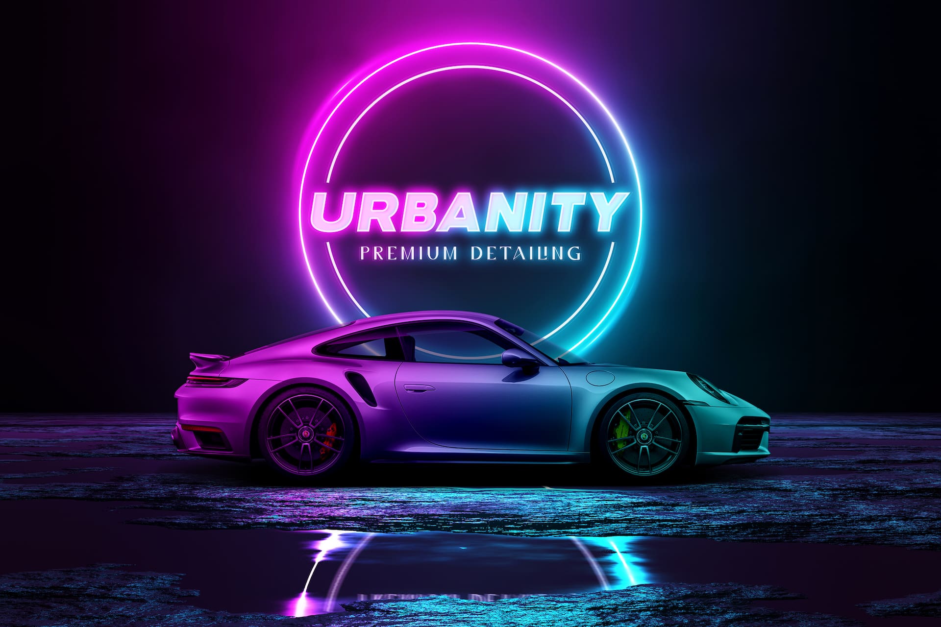 Branding for Urbanity Premium Detailing by Spacey Studios