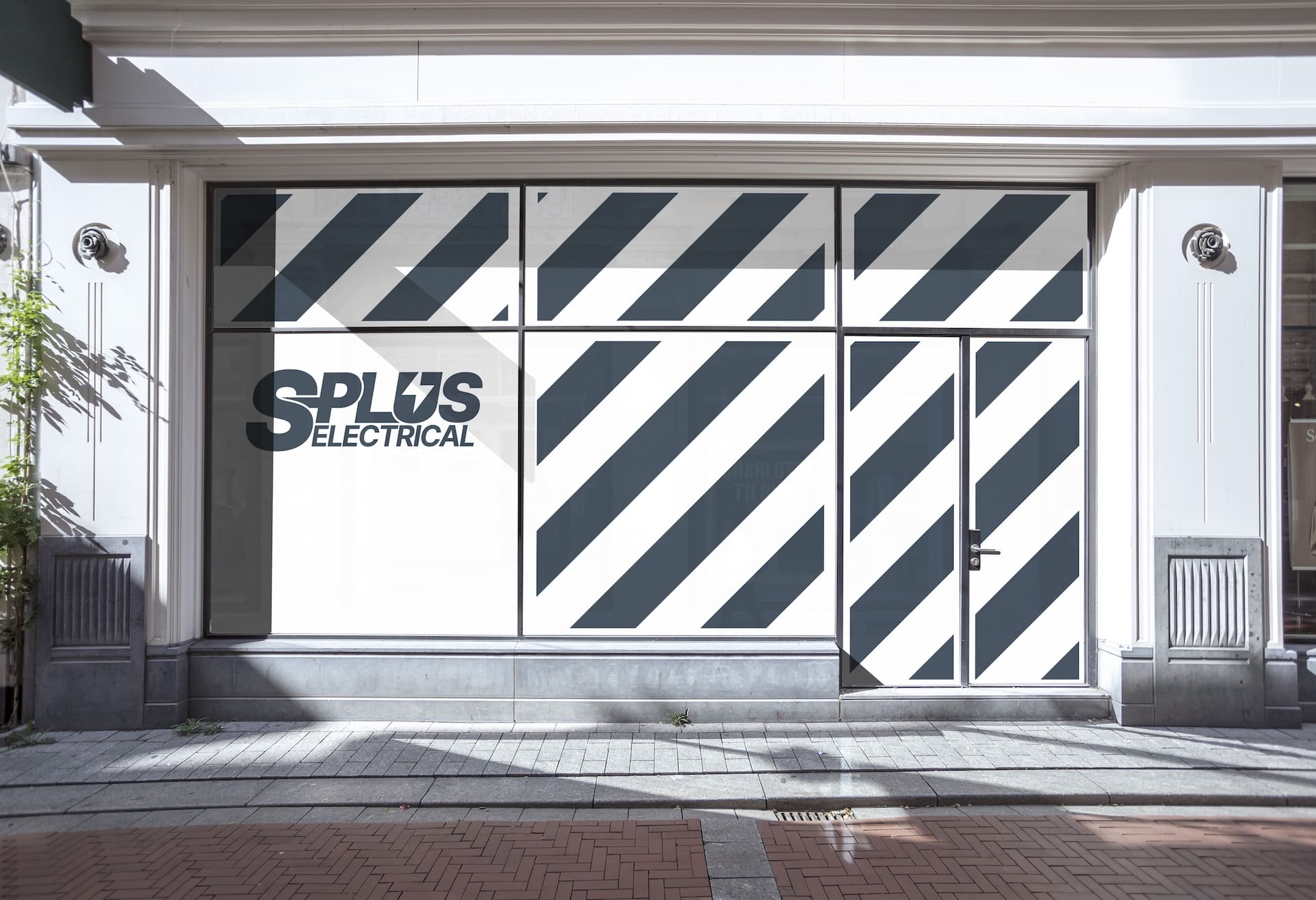 S-Plus Electrical Services Branding by Spacey Studios