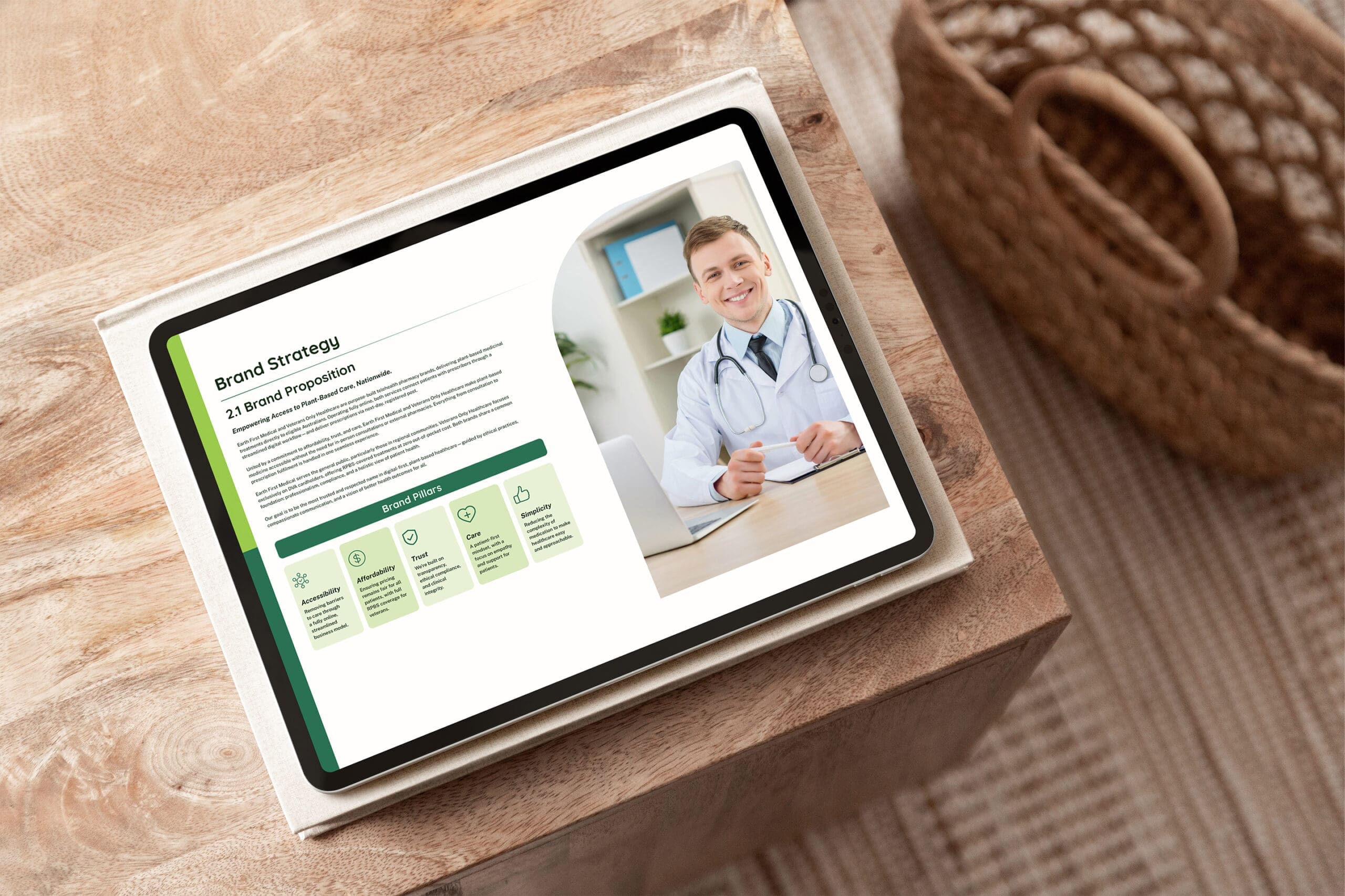 Earth First Medical and Veterans Only Healthcare Brand Identity Development by Spacey Studios