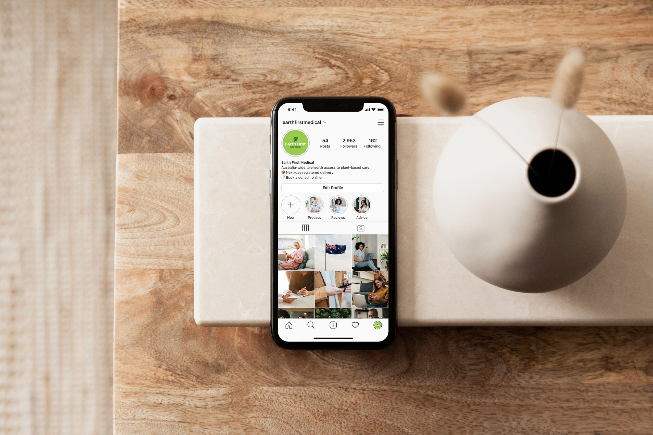 Social Media, Earth First Medical and Veterans Only Healthcare Brand Identity Development by Spacey Studios