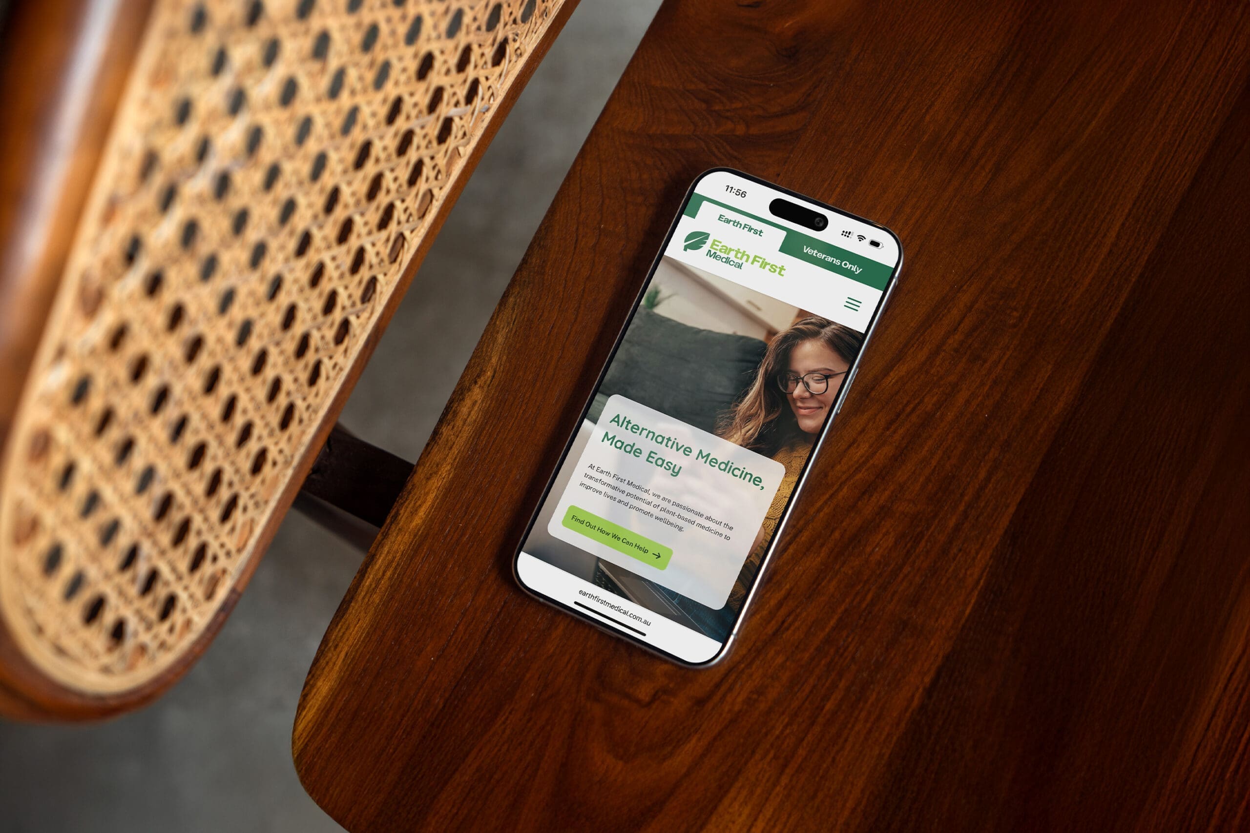 Website, Earth First Medical and Veterans Only Healthcare Brand Identity Development by Spacey Studios