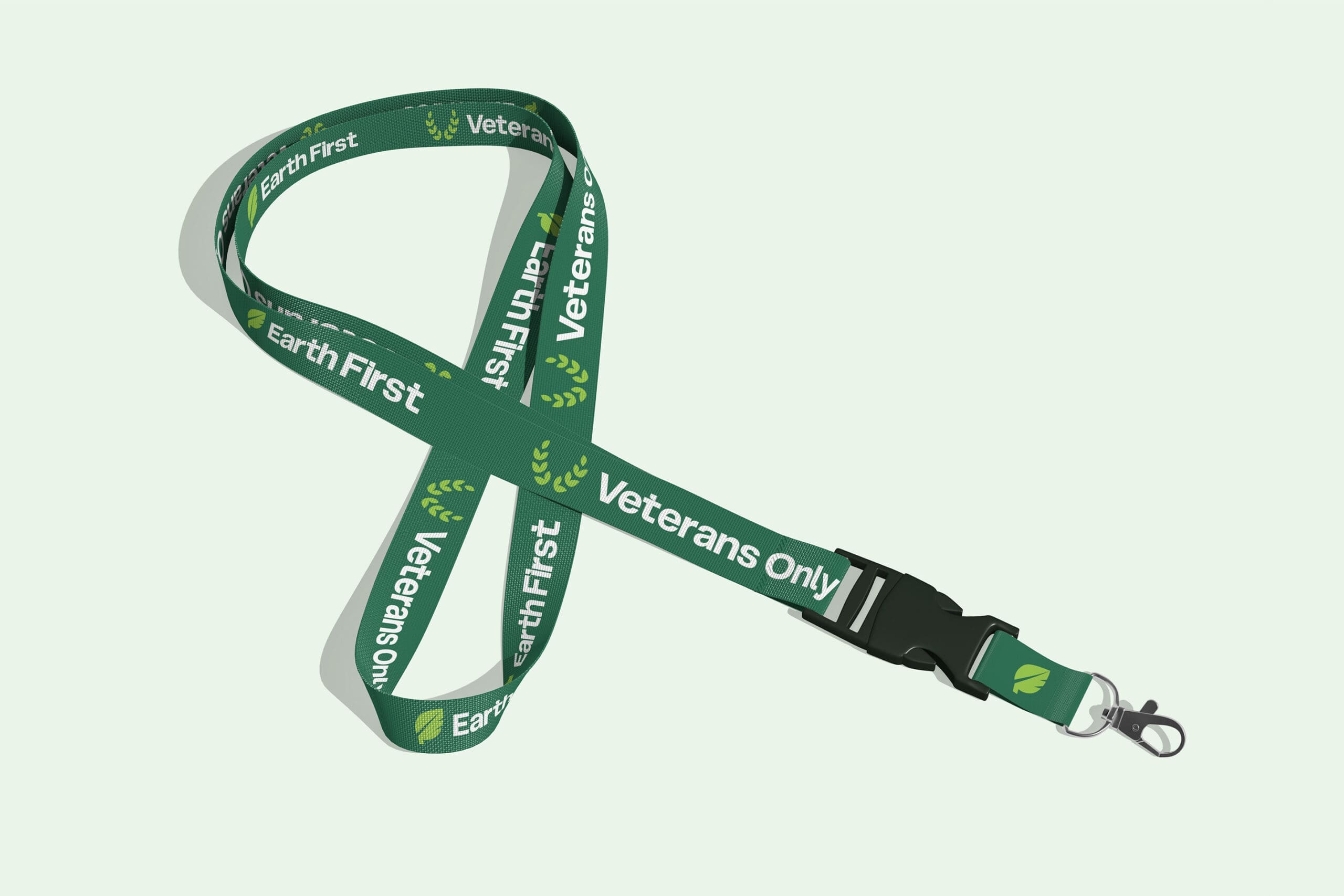 Lanyard, Earth First Medical and Veterans Only Healthcare Brand Identity Development by Spacey Studios