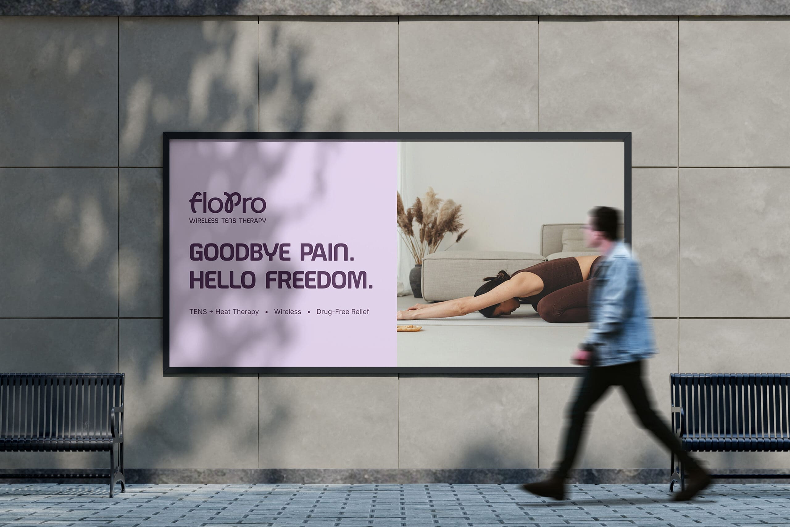 Billboard, FloPro Brand Identity Design by Spacey Studios