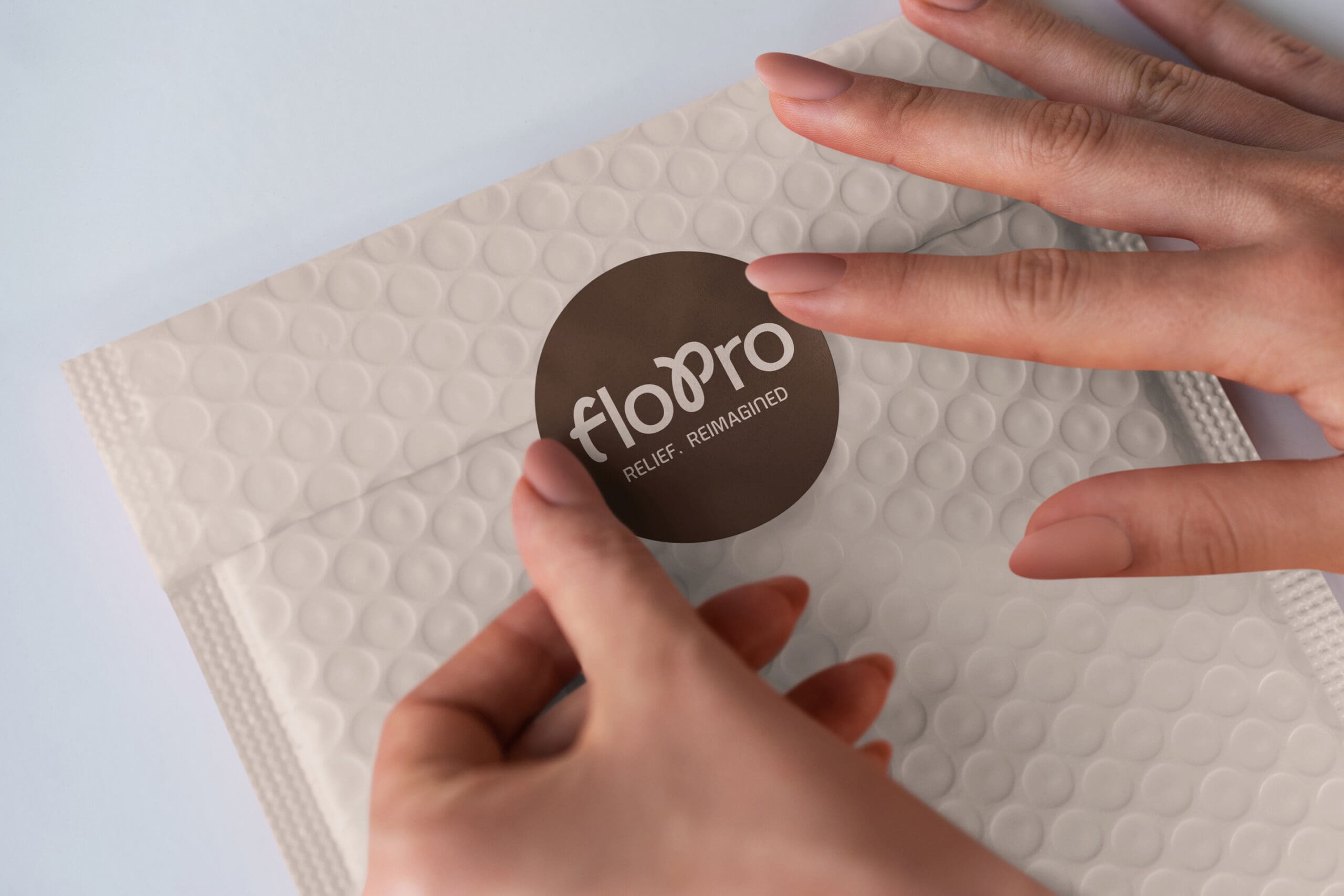 Stickers, FloPro Brand Identity Design by Spacey Studios