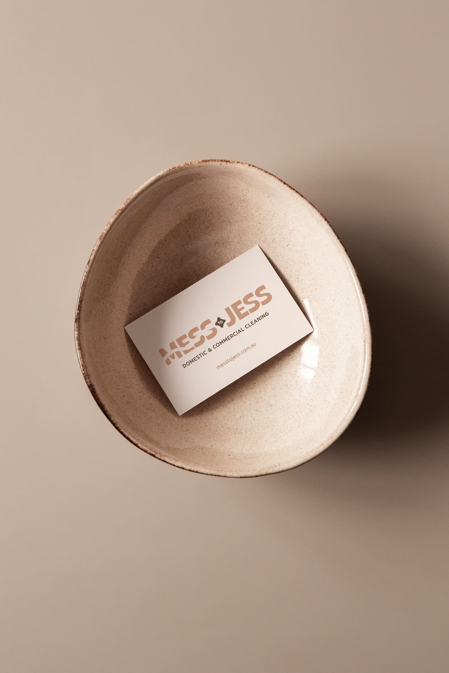 Mess To Jess Branding, cleaning company