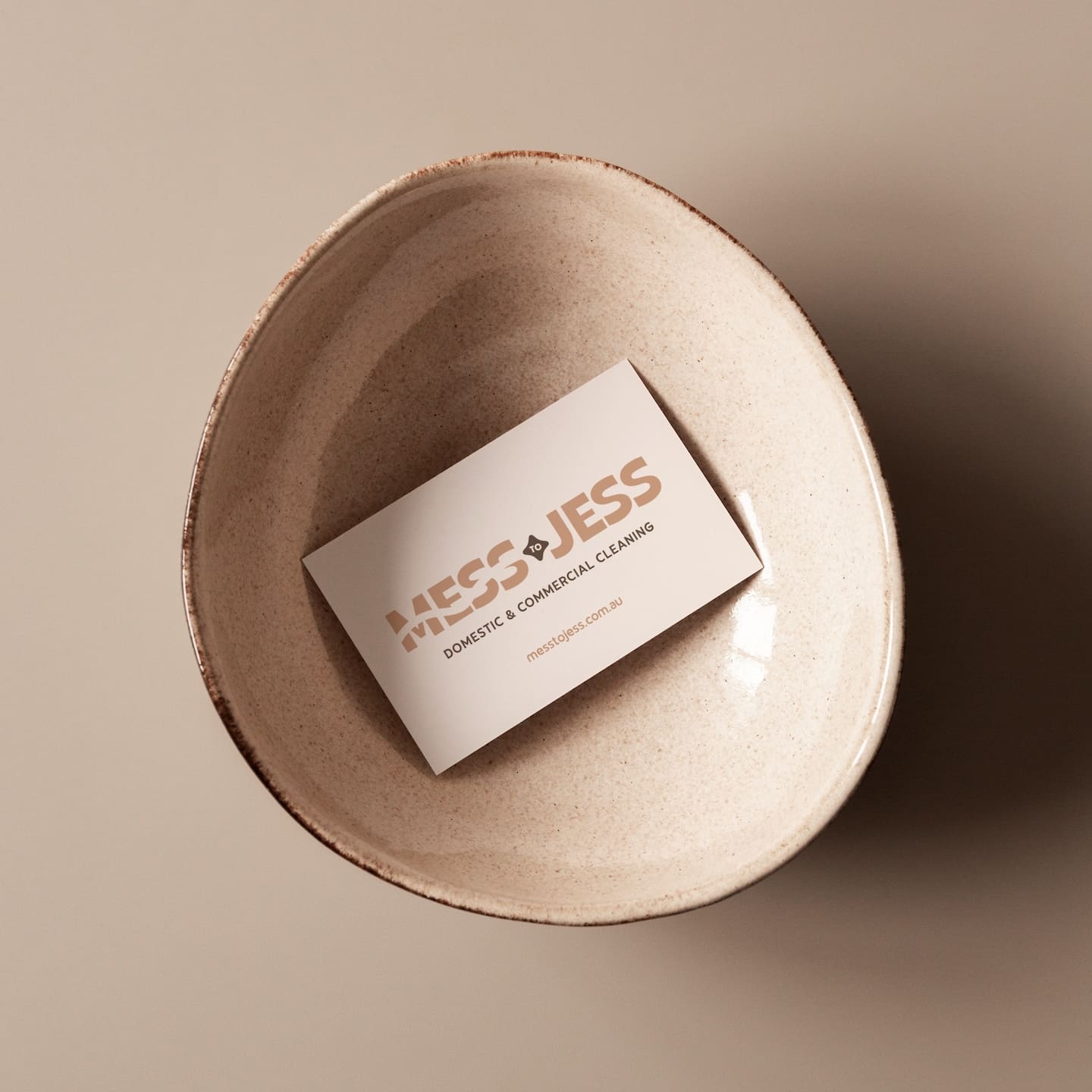 Mess To Jess Branding, cleaning company