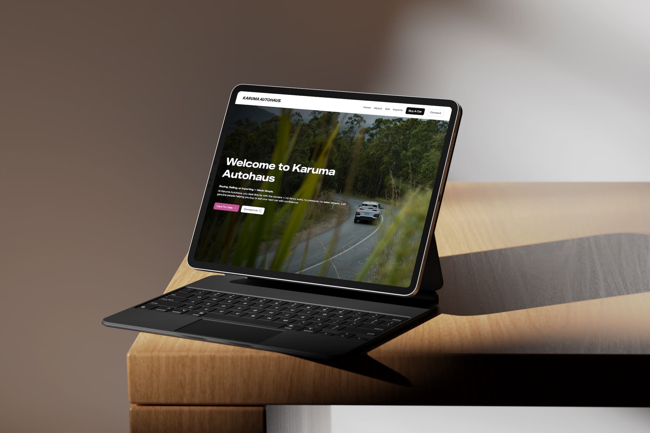 Karuma Autohaus Car Dealership Website, Designed & Developed by Spacey Studios